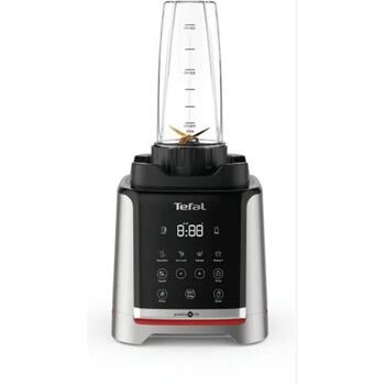 Tefal Блендер Infiny Mix+ BL91HD31, 1600 Вт, 2.6 Л, Tritan, 5 программ, дробление льда, нержавеющая сталь/черный (BL91HD31)