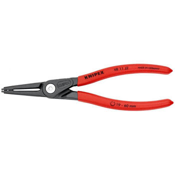 Плоскогубцы для стопорных колец с прямыми концамиJ2 19-60мм 4811J2 KNIPEX (48 11 J2)