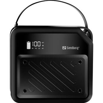 Sandberg DC elektrostacija 421-22, 72000 mAh, 270 Wh, 2xUSB-C, 2xUSB-A, 1xDC 9.6V-12.6V, MPPT, ātrā uzlāde (421-22)