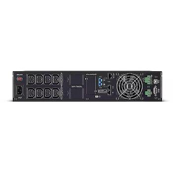 CyberPower Источник бесперебойного питания OLS1000ERT2UA, 1000ВА, 900Вт, 8x C13, 12В, 9Ач, 2U, ЖК-дисплей, чистая синусоида (OLS1000ERT2UA)