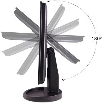 Rio Skaistumkopšanas spogulis MMSP-EU/2,4, 1x/10x, 24 LED, skārienjutīgs, 180° grozāms, 4x AA baterijas (MMSP-EU/2,4)