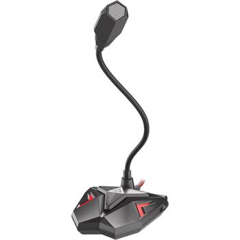 Genesis Spēļu mikrofons Radium 100 NGM-1407, 1.5m, -30dB, USB Type-A, dinamiskais, omnidirekcionāls (NGM-1407)