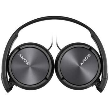 Sony Складные наушники MDR-ZX310 MDRZX310B.AE, 1.2m, 24Ω, 98dB, On-Ear, Черный (MDRZX310B.AE)
