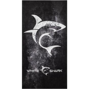White Shark Полотенце SAWFISH, 80x160см, 100% переработанный полиэстер, черный/белый (SAWFISH)