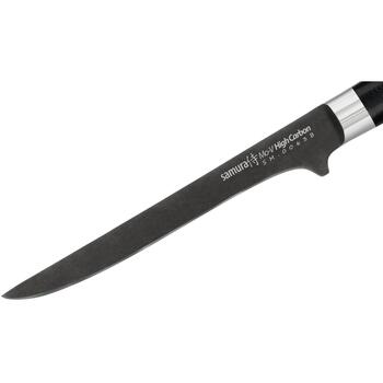 SAMURA Нож для обвалки SM-0063B, AUS-8, 165мм, G-10, 58HRC, stonewash (SM-0063B)