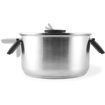 Salter Katlu komplekts BW14354, 16/20/24cm, sudraba, ar vāku, nerūsējošais tērauds, indukcijas plītīm (BW14354)