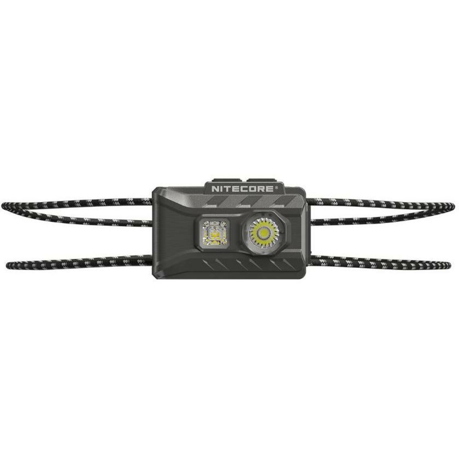 Nitecore Galvas lampa NU20CLASSIC 360 lm, LED, 1 lampa, IP66, 1 m, 500 mAh, USB uzlāde, melna (NU20CLASSIC)