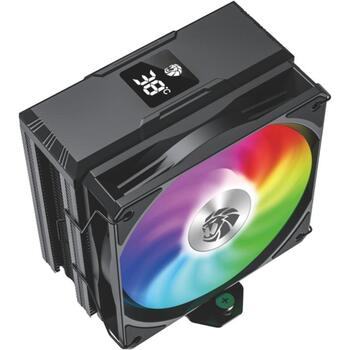 Gamemax procesora gaisa dzesētājs SIGMA520 DIGITAL BK, 600g, 74.8cfm, 33.8dB, 800-1800rpm, Heatpipe Direct Touch (SIGMA520 DIGITAL BK)