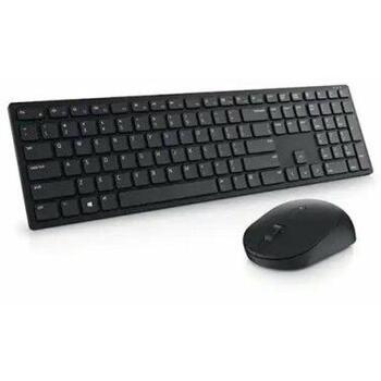 Dell Pro KM5221W tastatūra un pele, 2.4 GHz, 3 taustiņi, akumulatori 2xAAA/1xAA, saderība: Windows 7/8.1/10, Mac, Linux, Android (580-AJRC_LT)
