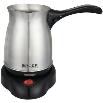 Brock ECP 105 турка для кофе, 0,5 л, нержавеющая сталь, основание 360°, подсветка переключателя (ECP 105)
