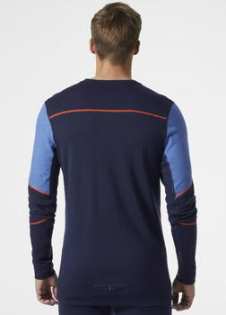 Термобелье, футболка Lifa Merino, 2XL, Helly Hansen, 75106_595-2XL, синий (75106_595-2XL)