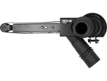 Yato cauruļu pulēšanas uzgalis YT-829781, 125mm, M14, 28x530mm, siksnas maiņa, metāla apstrāde (YT-829781)
