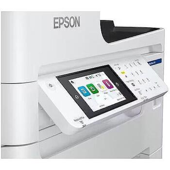 Epson Многофункциональный принтер WorkForce Pro EM-C8101RDWF, 4800 x 1200 DPI, 26 стр/мин, Wi-Fi, Белый (C11CL32401)