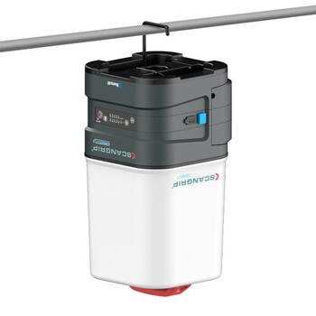 Akumulatora darba lampa AREA 10 CONNECT, 10000 lm, 03.6103C, karkass C CAS, Scangrip (03.6103C)