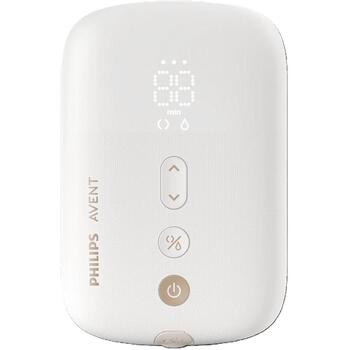 Philips Avent Hands-free односторонний электрический молокоотсос SCF531/11, 24 режима, USB-C, 85 сосательных движений/мин, силикон (SCF531/11)