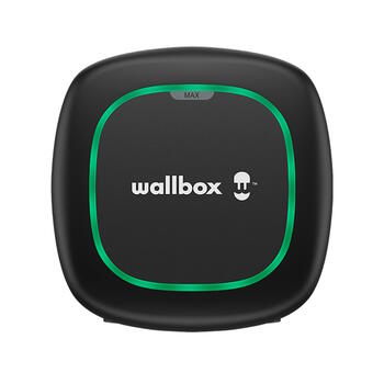 Зарядная станция для электромобиля Pulsar Max с мощностью 22 кВт Wi-Fi и Bluetooth подключением кабелем 7 м черная PLP-M-2-4-9-002 Wallbox (PLP4-M-2-4-9-002)