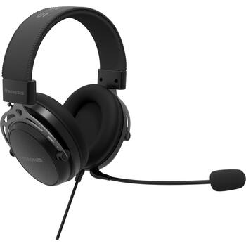 Genesis spēļu austiņas Toron 301 NSG-2160, vadu, 3.5mm, 32 Ohm, 20-20000 Hz, mikrofons, melnas (NSG-2160)