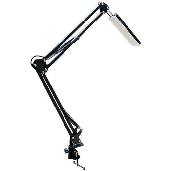 Media-Tech MT224 Flex pieskrūvējama LED galda lampa, 5.6W, 3000-6500K, IP20, melna (MT224)