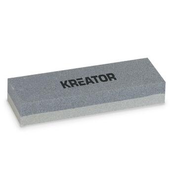 Kreator точильный камень KRTH23204, 160x5x25mm, #150, #240, средняя и мелкая зернистость (KRTH23204)