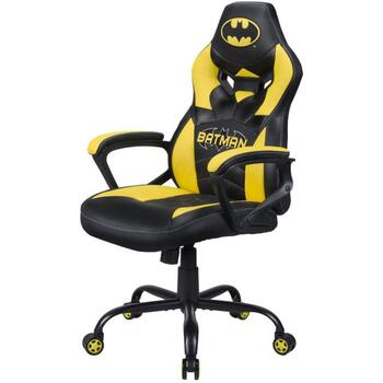 Subsonic Игровое кресло SA5573-B2, 110-120см, 64см, 12.5кг, сталь, экокожа, регулируемая высота, фиксированные подлокотники (SA5573-B2)