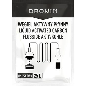 Browin 405112 šķidrā aktīvā ogle 25 L, 140 g, kokosšķiedra, efektivitāte 30 (405112)