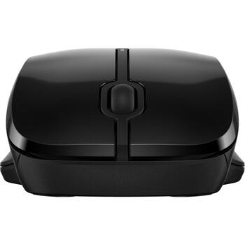HP 250 Dual pele 6V2J7AA, Bluetooth/USB, 1600 DPI, 3 pogas, 10 m, 66.7 g, melna (6V2J7AA)