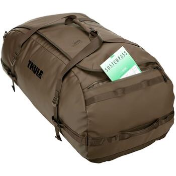 Thule Дорожная сумка 5600 Chasm 3205600, 130L, 2.45kg, полиэстер, глубокий хаки, внутренние сетчатые карманы, запирающиеся молнии (3205600)