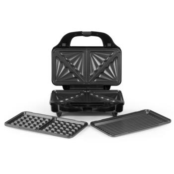 Salter Приготовитель закусок EK2143TFVDE, 900W, черный/нержавеющая сталь, автоматический контроль температуры, холодные ручки (EK2143TFVDE)