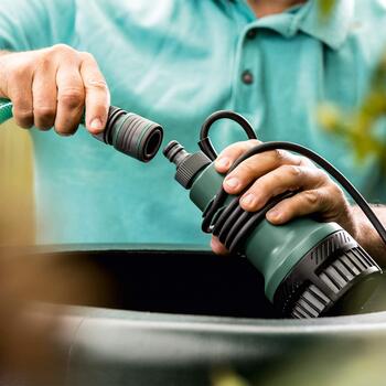 Akumulatora ūdens sūknis 18V (1x2.5Ah) 2000l/h GardenPump 18V-2000 06008C4202 BOSCH (06008C4202)
