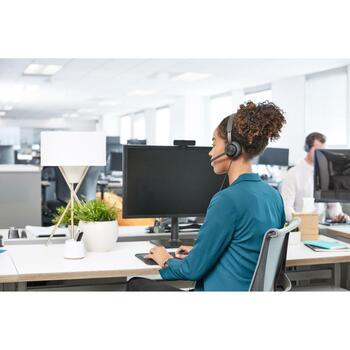 Logitech наушники 981-000875 40 мм, 1.9 м, 32 Ω, 2 микрофона, шумоподавление, USB Type-C, Binaural, UC (981-000875)