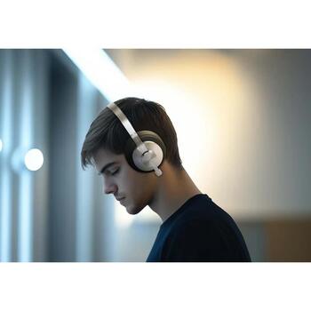 Muse Наушники M-298 SBL, 40мм, 32Ом, 20-20кГц, 116дБ, Bluetooth 5.4, ANC, микрофон, 65ч, USB-C, 3.5мм (M-298 SBL)