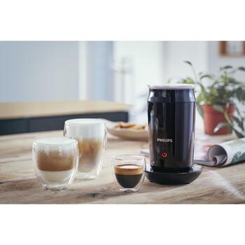 Philips вспениватель молока CA6500/63 500 Вт, 120 Л, без проводов, автоматический, черный, 130 с времени вспенивания, 2 капучино (CA6500/63)