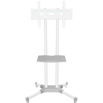 Onkron ТВ подставка TS1351-W, 32-65 дюймов, максимальная нагрузка 50 кг, VESA 100x100-600x400 мм, регулировка высоты 1200-1500 мм (TS1351-W)
