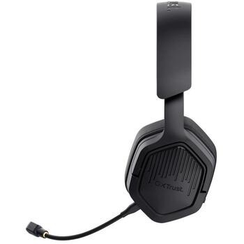 Trust наушники GXT 493PS 20 - 20000 Гц, 1.2 м кабель, Bluetooth, черный, 280 г, регулируемая дужка, съемный микрофон (25746)