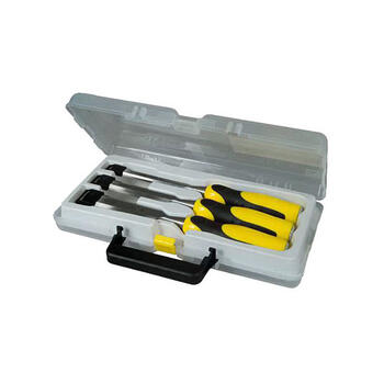Stanley kaltu komplekts DynaGrip 2-16-0883, 12mm, 18mm, 25mm, koks, tērauds, plastmasas rokturis (2-16-883)