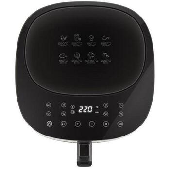 Eta karstā gaisa fritēze ETA316890000, 1800 W, 7.2 L, karstā gaisa tehnoloģija, melna, 8 programmas (ETA316890000)