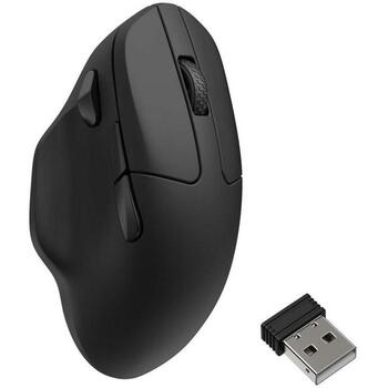 Keychron USB datorpele M7-A23, 30000 DPI, 8000 Hz, 66g, 600 mAh, 2.4 GHz, Bluetooth 5.3, ergonomisks dizains (M7-A23)