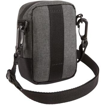 Case Logic Era CECS101 OBSIDIAN, kompakta kameras soma, 109g, 10.9x6.6x19.1cm, melange audums, melna, noņemama plecu siksna (3205278)