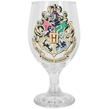 Paladone Hogwarts krāsu mainošs ūdens glāze PP4259HP, 400ml, daudzkrāsains, oficiāli licencēts Harija Potera produkts (PP4259HP)