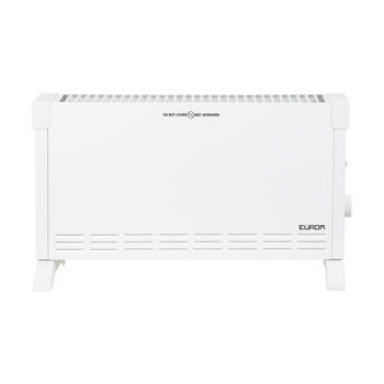 Elektriskais konvektora sildītājs telpu papildu apsildei 2000W 70m³ 3 režīmi termostats balts CK2000 360271 Eurom (360271)