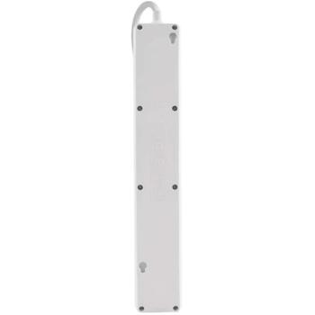 Emos Удлинитель P1523CU, 3м, 5× 2P + PE, 3680W, с выключателем, белый, 1× USB-A, 1× USB-C (P1523CU)
