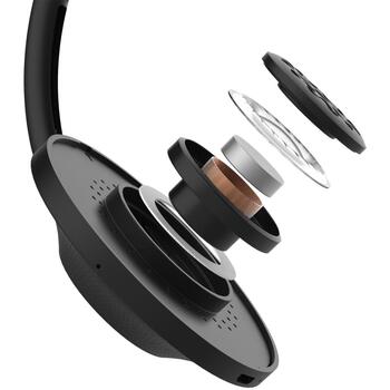 Koss Austiņas KPH7 197229, Melna, Bluetooth 5.3, Viegli, 18h akumulators, Mikrofonu, USB-C (197229)