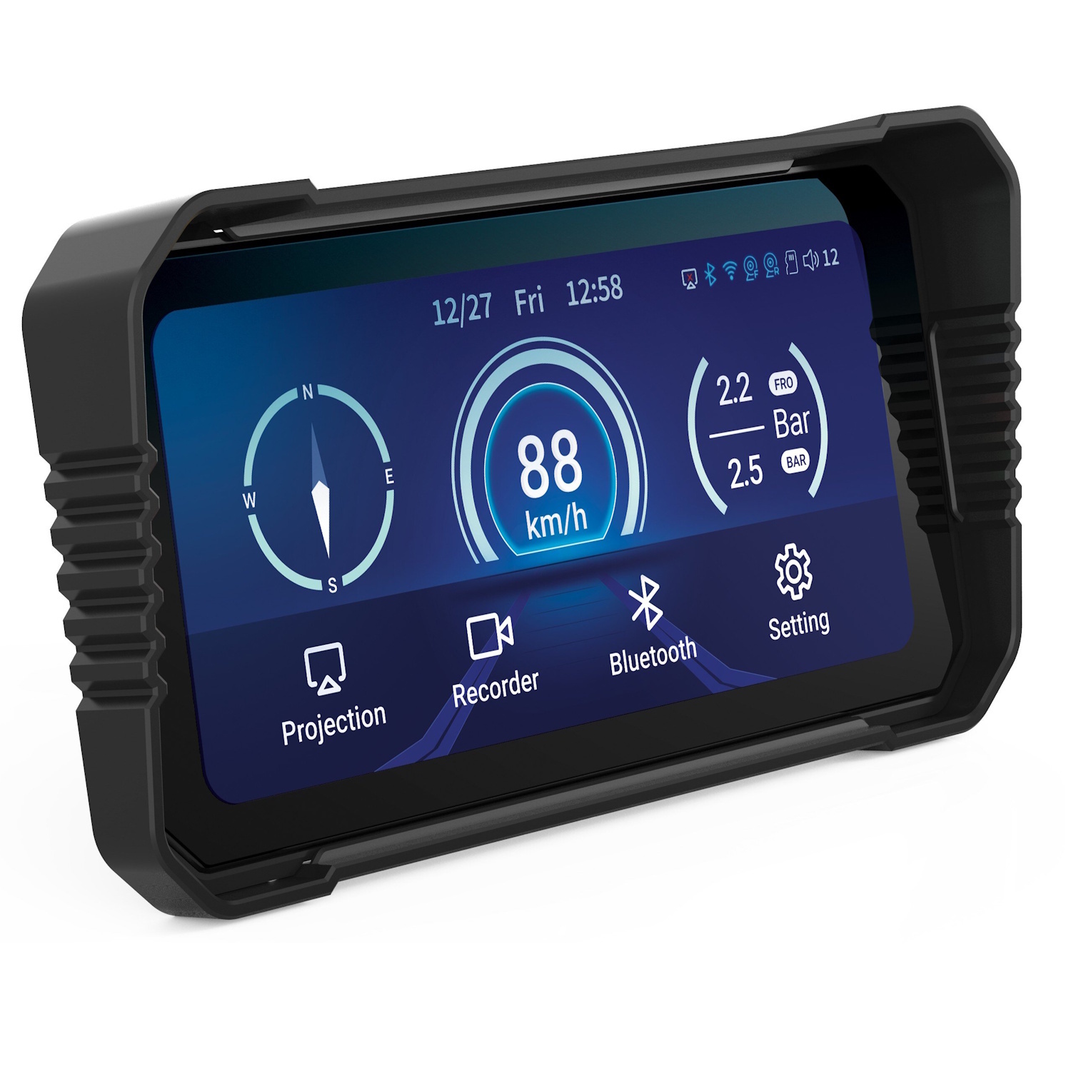 Двухканальный автомобильный видеорегистратор 2.5K Rider с Wi-Fi MS850 DUAL Navitel (MS850 DUAL)