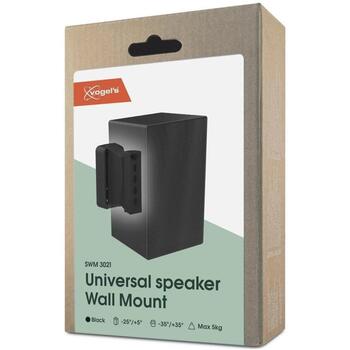 Vogels настенное крепление для колонок SWM 3021 8130210, 5 кг, от -25° до 5°, от -35° до 35°, черный (8130210)
