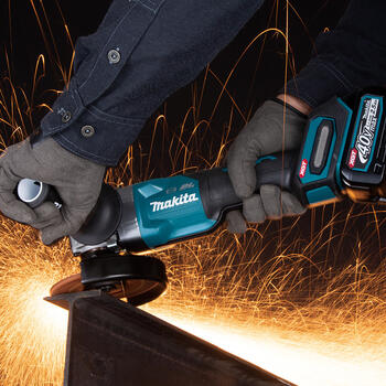 Аккумуляторная угловая шлифовальная машина 40V GA013GZ XGT MAKITA (GA013GZ)