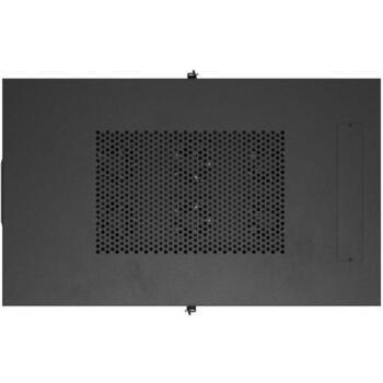 Lanberg servera skapis FF01-6032-23BL, 32U, 600x1000mm, IP20, 1200kg, melns RAL 9004, perforētas durvis, LCD displejs (FF01-6032-23BL)