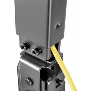Sbox Крепление для проектора PM-18M, 20кг, -15°/+15°, -10°/+10°, 430-650мм, 225-316мм, сталь, черный, порошковое покрытие (PM-18M)