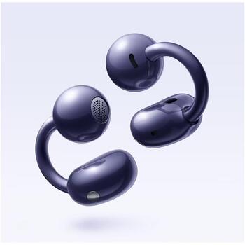 Huawei FreeClip 2 austiņas 55039240, 20-20000Hz, Bluetooth 6.0, 10.8mm, IP57, 38h, mikrofonu trokšņu slāpēšana, bezvadu uzlāde (55039240)