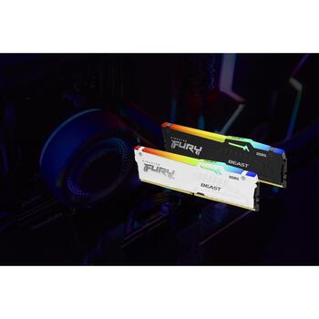 Kingston FURY Beast DIMM, KF560C36BBEAK2-16, 16GB, 6000MT/s, CL36, 288-pin, RGB, EXPO (KF560C36BBEAK2-16)