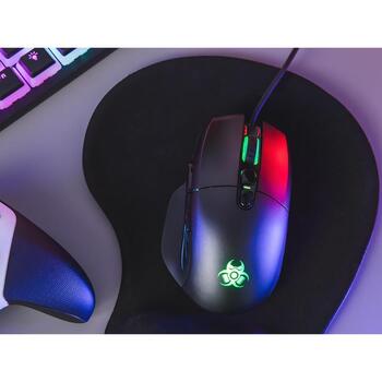 Tracer Игровая мышь TRAMYS47418, 12000 DPI, 8 кнопок, USB 1.5 м, RGB подсветка, оптический сенсор (TRAMYS47418)